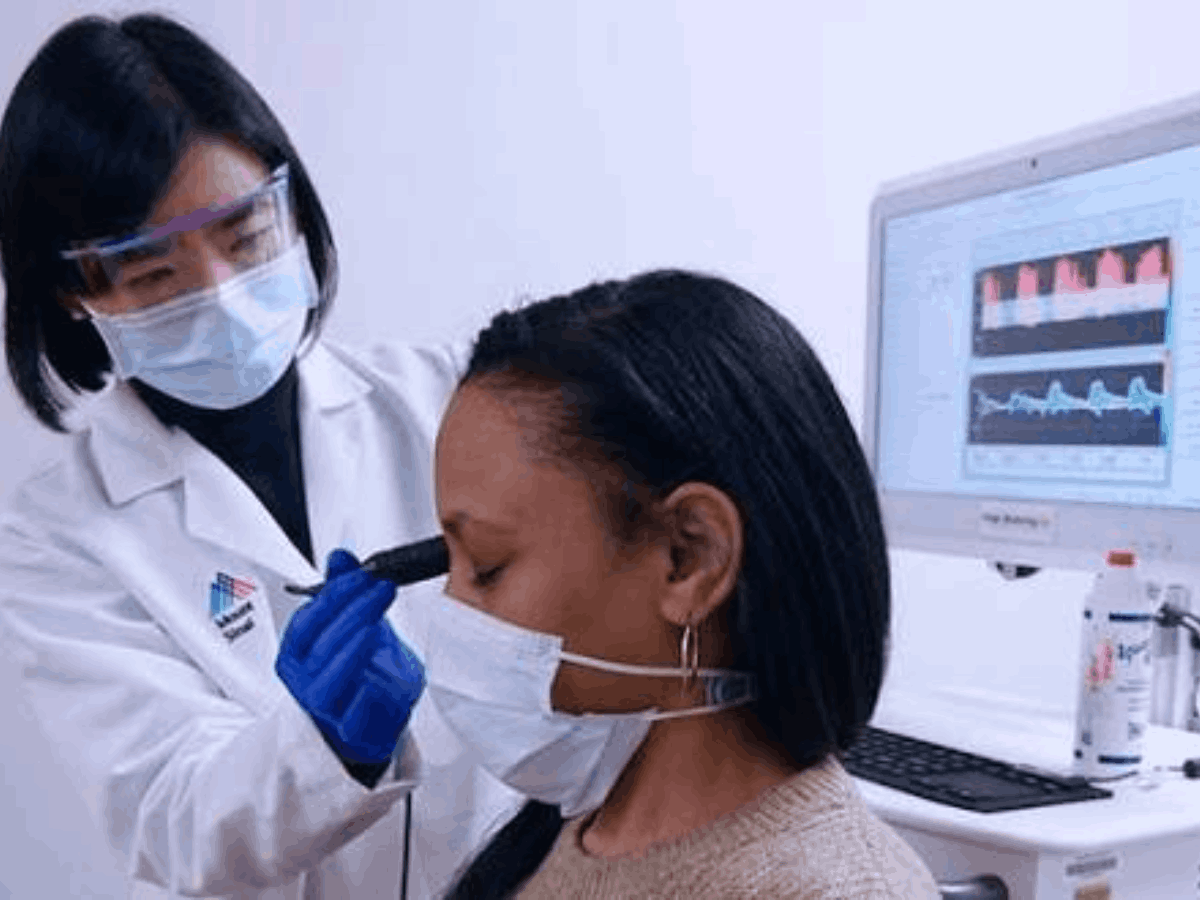 Transcranial Doppler Study